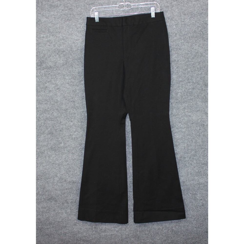 Banan Republic Pants Women's Size 8 Black Washable B1-Streach Sloan Flare NWT MS